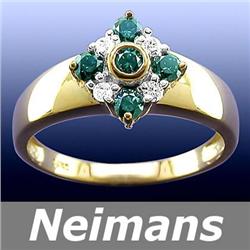 Mens 12.00 ct Ruby & VS Diamond Gents Ring 14kt Gold