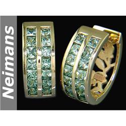 Vintage 5.00 ct Certified Citrine & VS Diamond Ring 14K