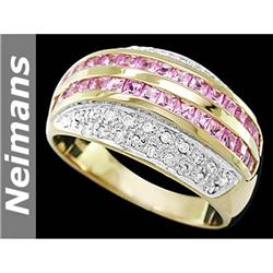 USGL Certified 38.25 ct Gem Sapphire Bracelet 14kt Gold