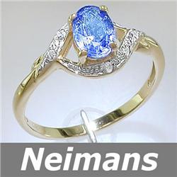 USGL Certified 1.50 ct Orange Sapphire & Diamond Ring