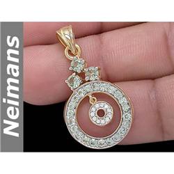 Certified 1.25 ct VS-F Diamond Stud Earrings 14kt Gold