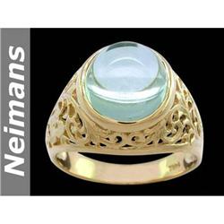 Certified 4.25 ct Emerald & Sapphire Pendant 14kt Gold