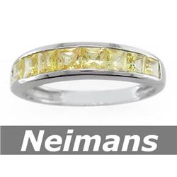 USGL Certified 3.00 ct Emerald & Sapphire Ring 14K Gold