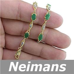 Certified 1.00 ct White Sapphire Stud Earrings 14k Gold