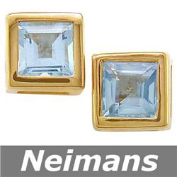 Certified 2.75 ct Aquamarine & Diamond Ring 14kt Gold