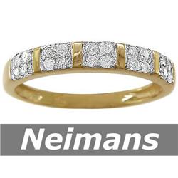 Certified .50 ct Blue Diamond Cross Pendant 14kt Gold