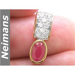 Certified 1.25 ct SI3 Diamond Stud Earrings 14kt Gold