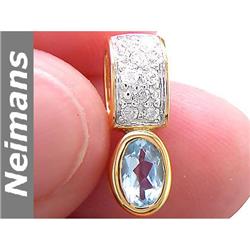 Vintage USGL Certified 1.75 ct Emerald Pendant 14k Gold