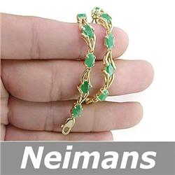 USGL Certified 1.25 ct Topaz Stud Earrings 14kt Gold