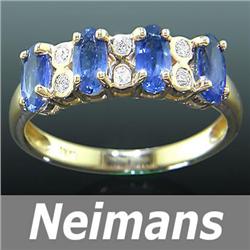 Vintage 8.25 ct Pink Kunzite & White Sapphire Pendant