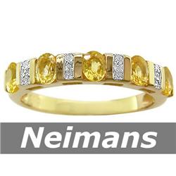 Certified 27.50ct Green Amethyst & Sapphire Pendant 14K