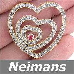 Vintage Certified 1.00 ct Tanzanite & Diamond Ring 14kt