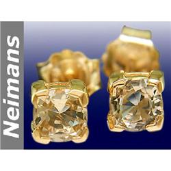 Vintage Certified 3.75 ct Sapphire & Ruby Pendant 14kt