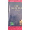Image 1 : UNI-SAFE 60 POCKET COIN STOCK BOOK NEW IN WRAPPER