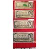Image 2 : 4 1954 $20.00 DF. NOTES PREFIX A/E B/E C/E D/E  MISSING E/E