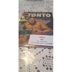 THE LONE RANGER'S COMPANION TONTO DELL COMIC 10CENT NICE CONDITION