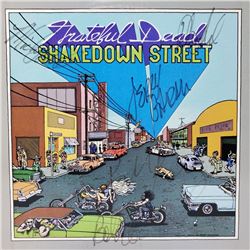 Signed Grateful Dead , Shakedown Street Album Cover