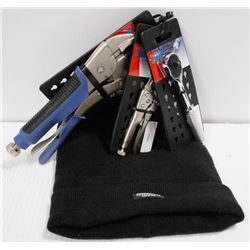 NEW TOOL LOT: INCLUDES MINI VICE GRIPS/ PLIERS/