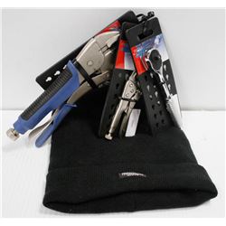 NEW TOOL LOT: INCLUDES MINI VICE GRIPS/ PLIERS/