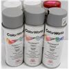 Image 1 : 6 CANS OF COLORWORKS MAINTENTANCE CHOICE ENAMEL