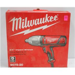 MILWAUKKE 3/4" ELECTRIC IMPACT WRENCH #9075-20