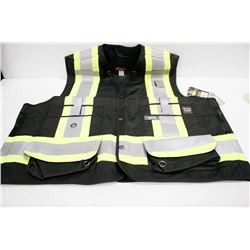 WORK KING SURVEYOR VEST; SIZE XL
