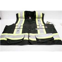 WORK KING SURVEYOR VEST; SIZE 3XL