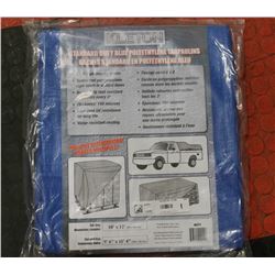 KLETON 10' X 20' STANDARD BLUE POLYETHYLENE TARP