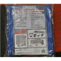 KLETON 10' X 20' STANDARD BLUE POLYETHYLENE TARP