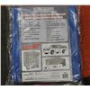 Image 1 : KLETON 10' X 20' STANDARD BLUE POLYETHYLENE TARP