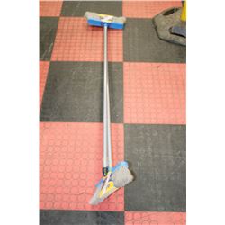 LOT OF 2 DELUXE MAGNETIC BROOMS