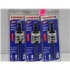 Image 1 : LOT OF 3 LENOX 5L HOLE SAW ARBOURS 9/16- 1 3/16