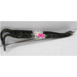 LOT OF 2 NEW CROWBARS