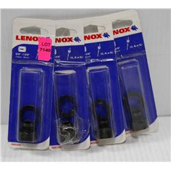 4PK LENOX 9/1`6"- 3/16" THREAD CARBON STEEL