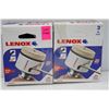 Image 1 : 2PK LENOX 3" 76MM HOLE SAW W/ SPEED SLOT