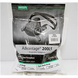 MSA ADVANTAGE 200LS RESPIRATOR FACE MASK W/ SPLIT