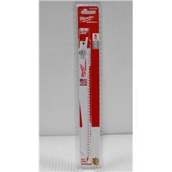 NEW MILWAUKEE 5PK 9" 5TPI REPLACEMENT SAWZALL