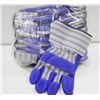 Image 1 : 10PK OF WELDERS BLUESHIELD GLOVES ONE SIZE