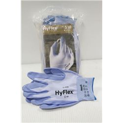 12PK OF ANSELL HYFLEX MECHANICS GLOVES; SIZE 11