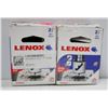 Image 1 : 2PK OF LENOX 2 1/4" 57MM HOLE SAWS W/ SPEED SLOT