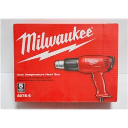 MILWAUKEE DUAL TEMPERATURE HEAT GUN, ELECTRIC