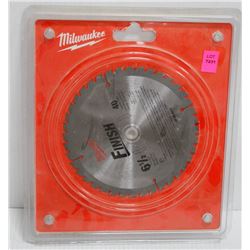 MILWAUKEE 6-1/2" FINISH SAWBLADE