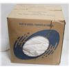 Image 1 : 10LB BOX OF WHITE TERRY RAGS