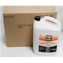 CASE OF 4 JUGS OF HD EXPERT ANTIFREEZE/COOLANT