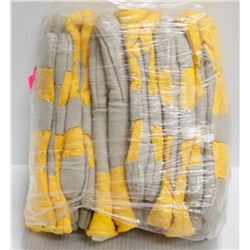 6 PAIRS OF LEATHER INSULATED WINTER WORK GLOVES