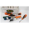 Image 1 : BOX OF ASSORTED SCREW DRIVERS