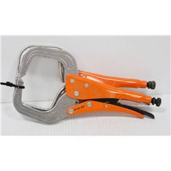 PAIR OF GRIP-ON 12" LOCKING CLAMP PLIERS