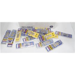 BOX OF ASSORTED MEGA PRO DRILL BITS