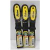 Image 1 : LOT OF 3 RICHARD 11/4" PUTTY KNIVES