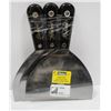 Image 1 : LOT OF 3 RICHARD 6" FLEXIBLE TAPING KNIVES